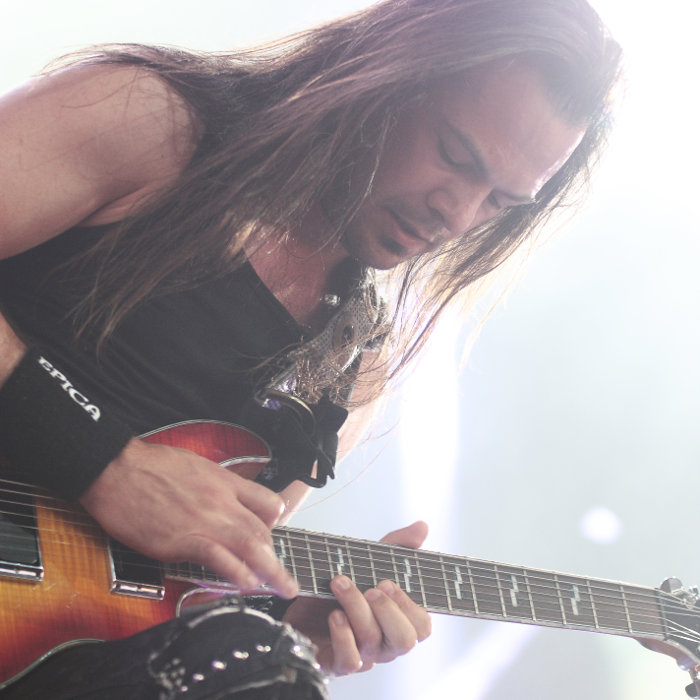 Isaac on the stage of la Foire aux Vins de Colmar, the 5th of august 2012